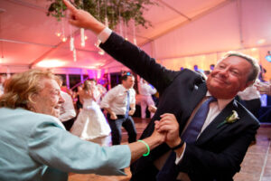 Get your dancing shoes on and join in the fun at the wedding reception!