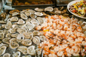 Yummy catered dishes for gatherings.