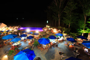 outdoor reception ideas