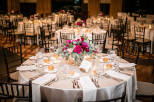 Elegant wedding decor and atmosphere
